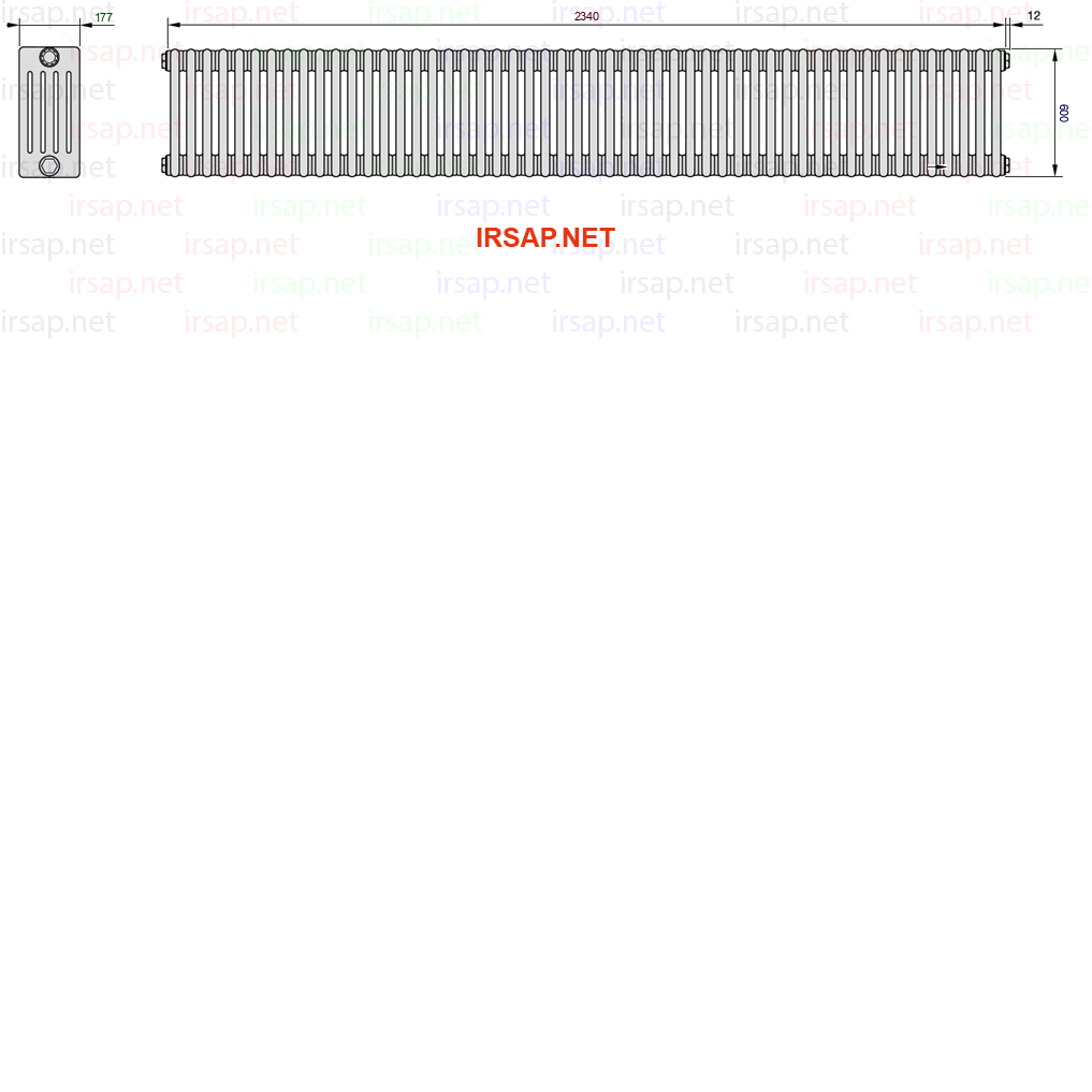 Радиатор IRSAP Tesi 50600/52 T14 CL 01